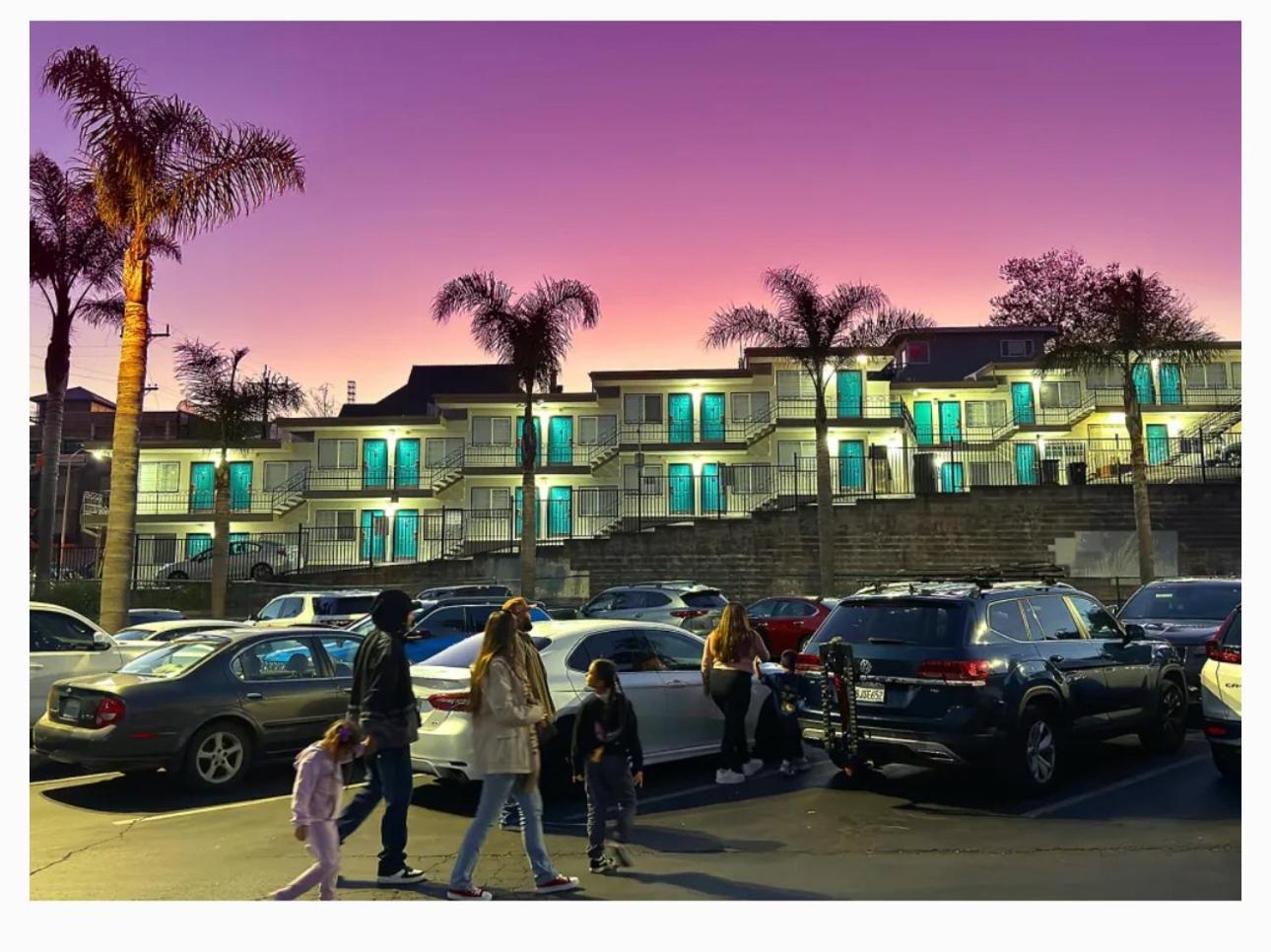 Fireside Inn By The Beach Boardwalk & Bowling Santa Cruz Exterior foto