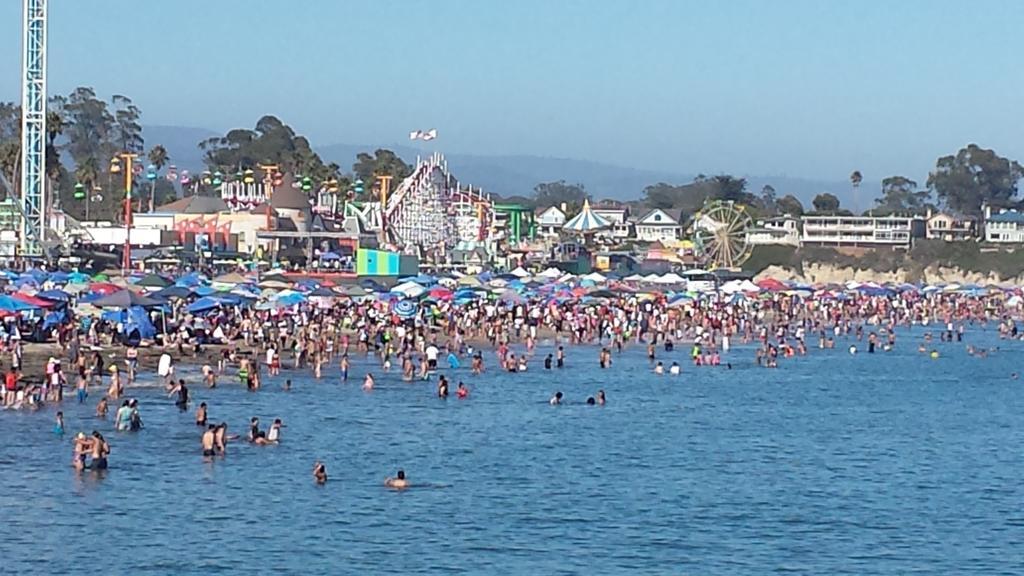 Fireside Inn By The Beach Boardwalk & Bowling Santa Cruz Exterior foto